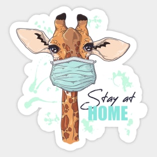 Stay at Home Sticker